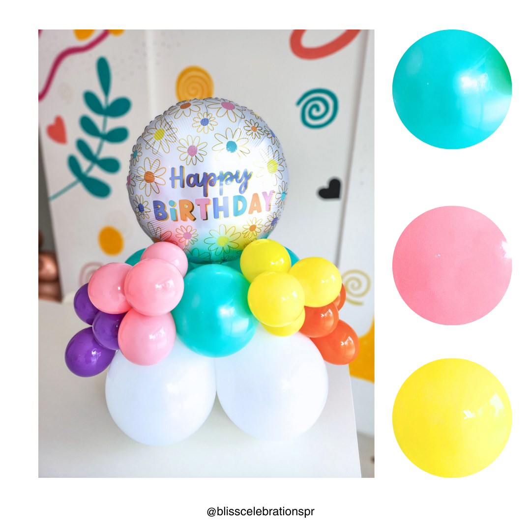 Dannaservice - Bello bouquet de globos para 1 añito